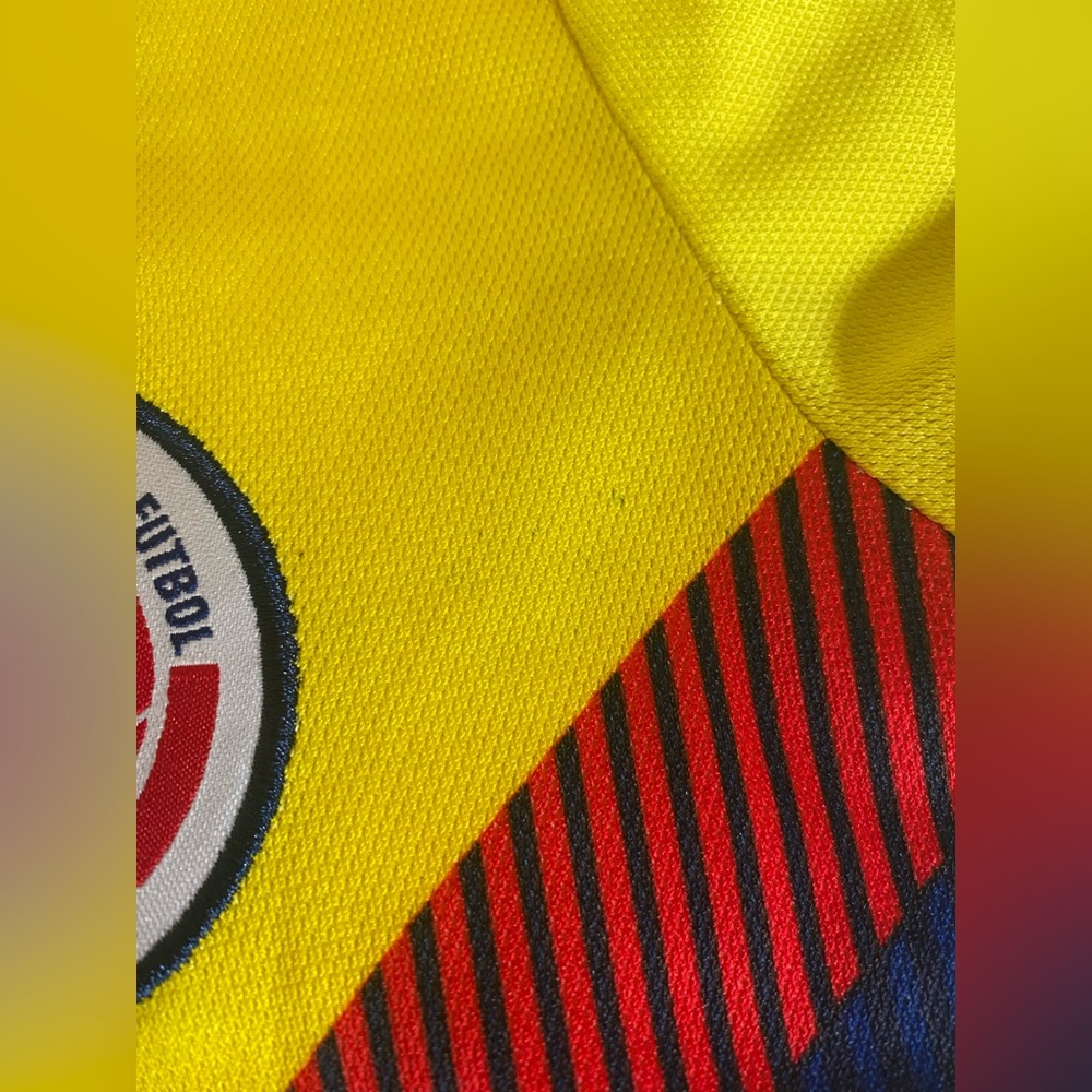 Adidas Climalite Federacion Colombiana De Futbol Colombia Soccer Jersey Women XL - Picture 8 of 10